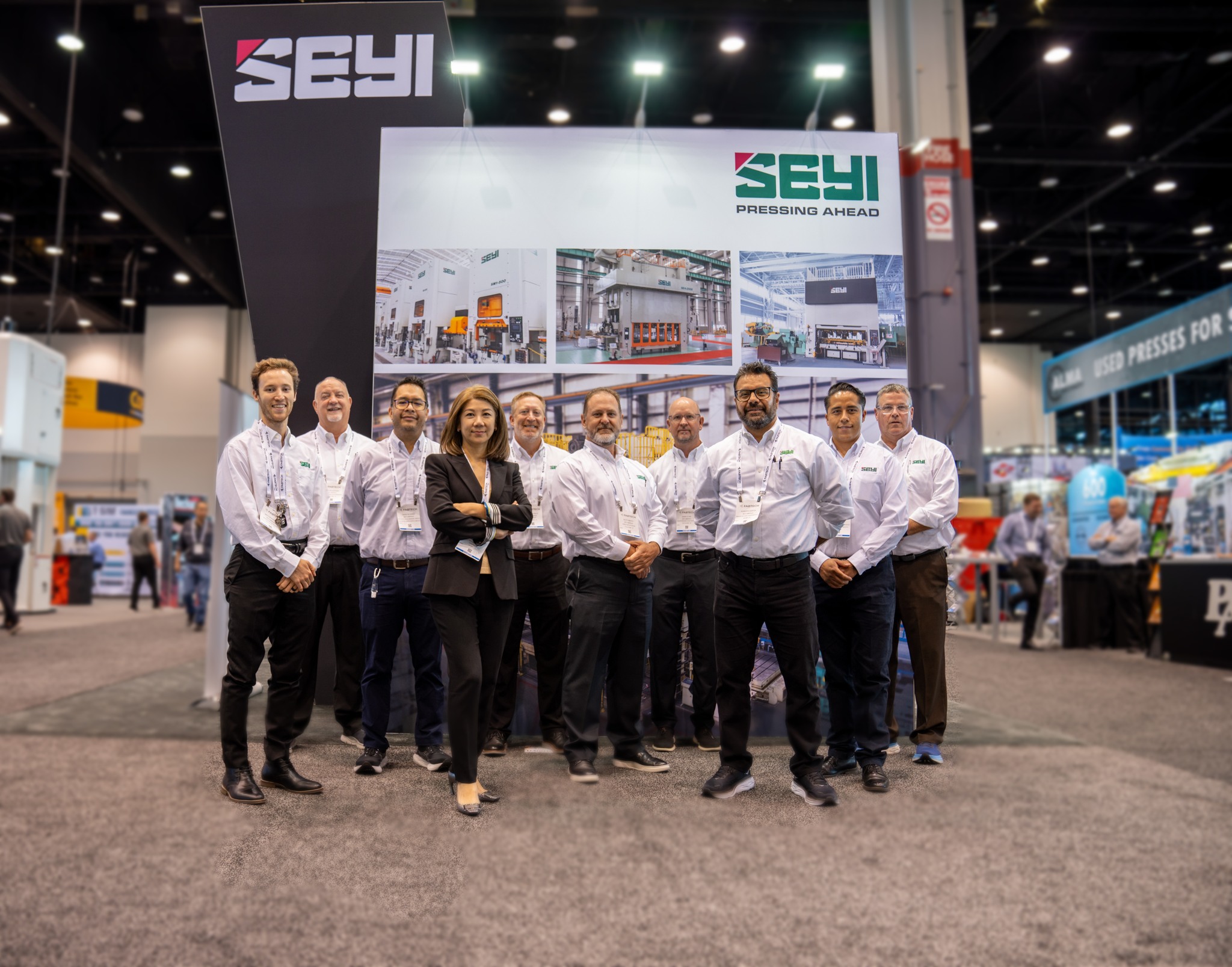 SEYI-America at Fabtech 2023 SEYI-America at Fabtech 2023