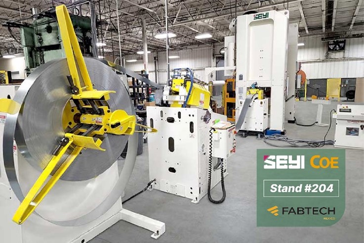 SEYI Mexico to exhibit at Fabtech Mexico 2024-1 SEYI Mexico to exhibit at Fabtech Mexico 2024-1