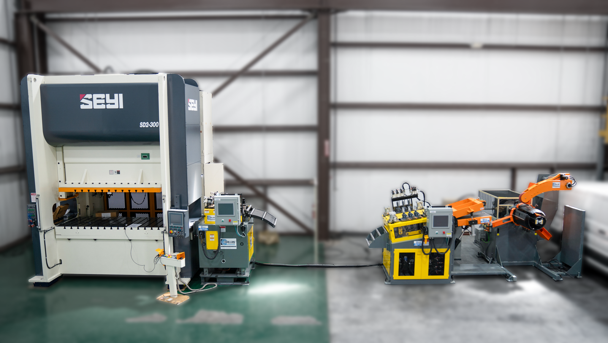 SEYI-America Showroom to Provide a Full Press Line SEYI-America Showroom to Provide a Full Press Line