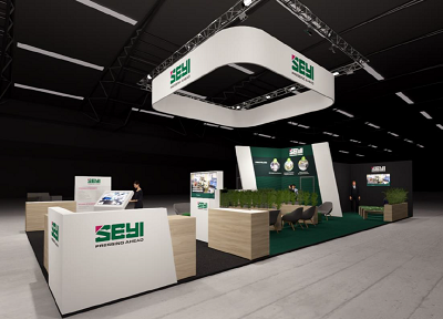 SEYI Euopre's booth illustration SEYI Euopre's booth illustration