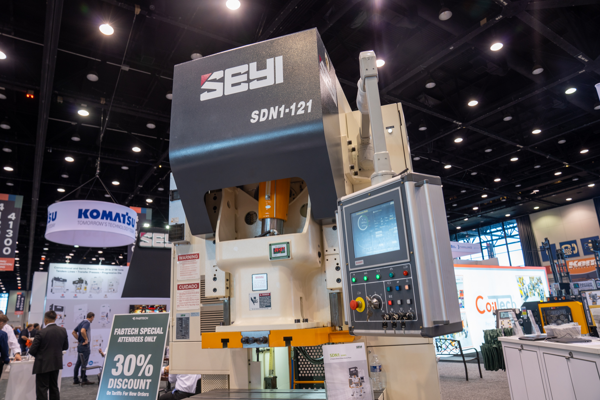 SEYI-America Successfully Exhibited at Fabtech 2025. SEYI-America Successfully Exhibited at Fabtech 2025.